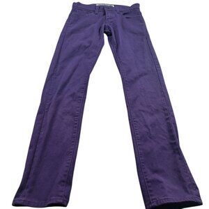 Levis 511 Jeans Mens 29x32 Slim Purple Denim